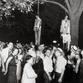 To λιντσάρισμα των μαύρων που έγινε καρτ ποστάλ