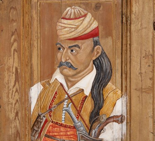 Κολοκοτρώνης. εικονογράφηση Θανάση Βαλαώρα.
Φεβρ.2021