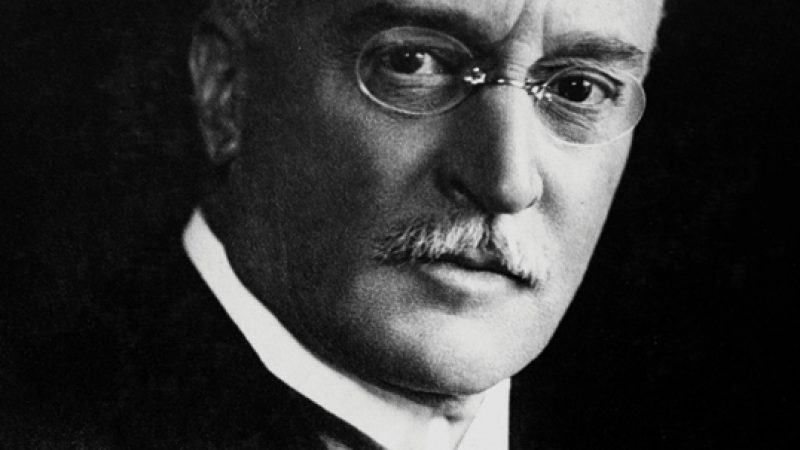 GERMANY - JUNE 06:  In 1892 Rudolf Diesel (1858-1913) patented a design for a new type of internal combustion engine. In 1897 he produced a 25 horsepower, four-stroke, single vertical cylinder compression engine, the high efficiency of which, together with its comparative simplicity of design, made it an immediate commercial success. Subsequent royalty fees brought great wealth to its inventor. He was lost overboard from the mail steamer 'Dresden' during a trip to London in 1913 and was assumed to have drowned.  (Photo by SSPL/Getty Images)